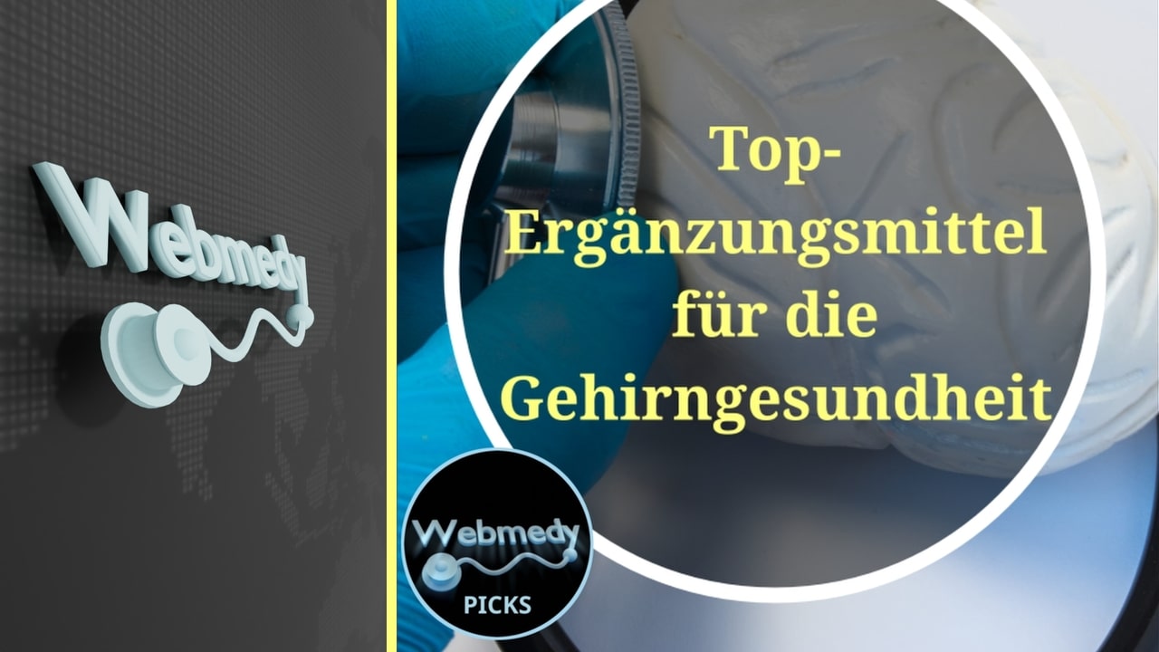 Top-Auswahl an Nahrungsergänzungsmitteln für die Gehirngesundheit