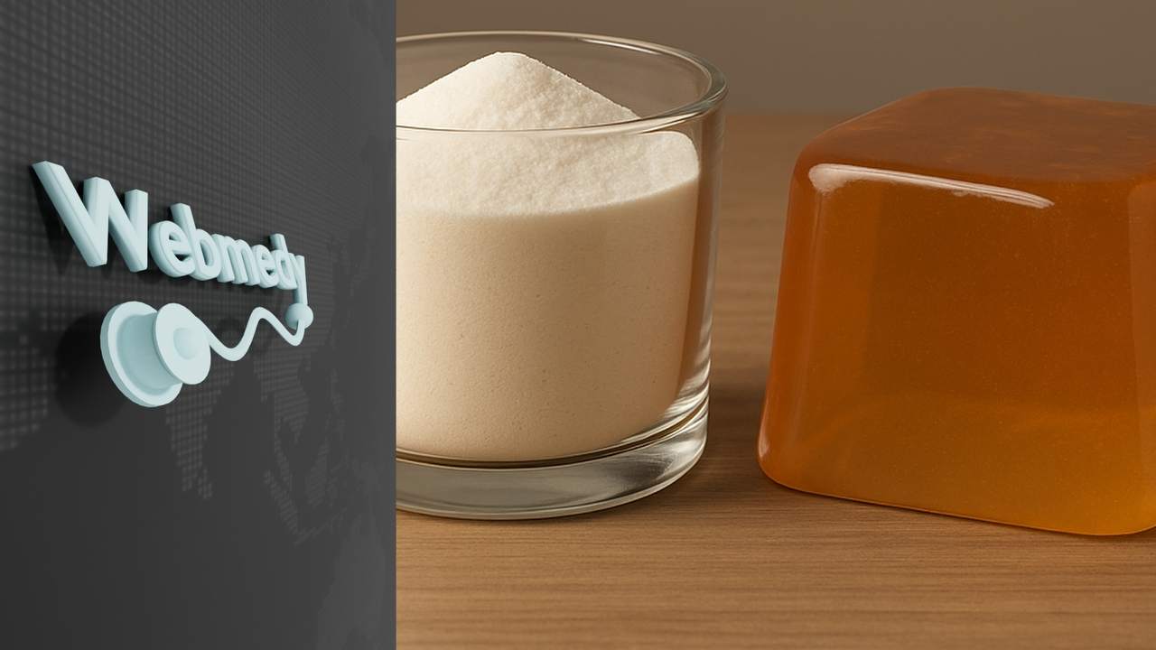 Colágeno vs. Gelatina: Qual é a diferença?