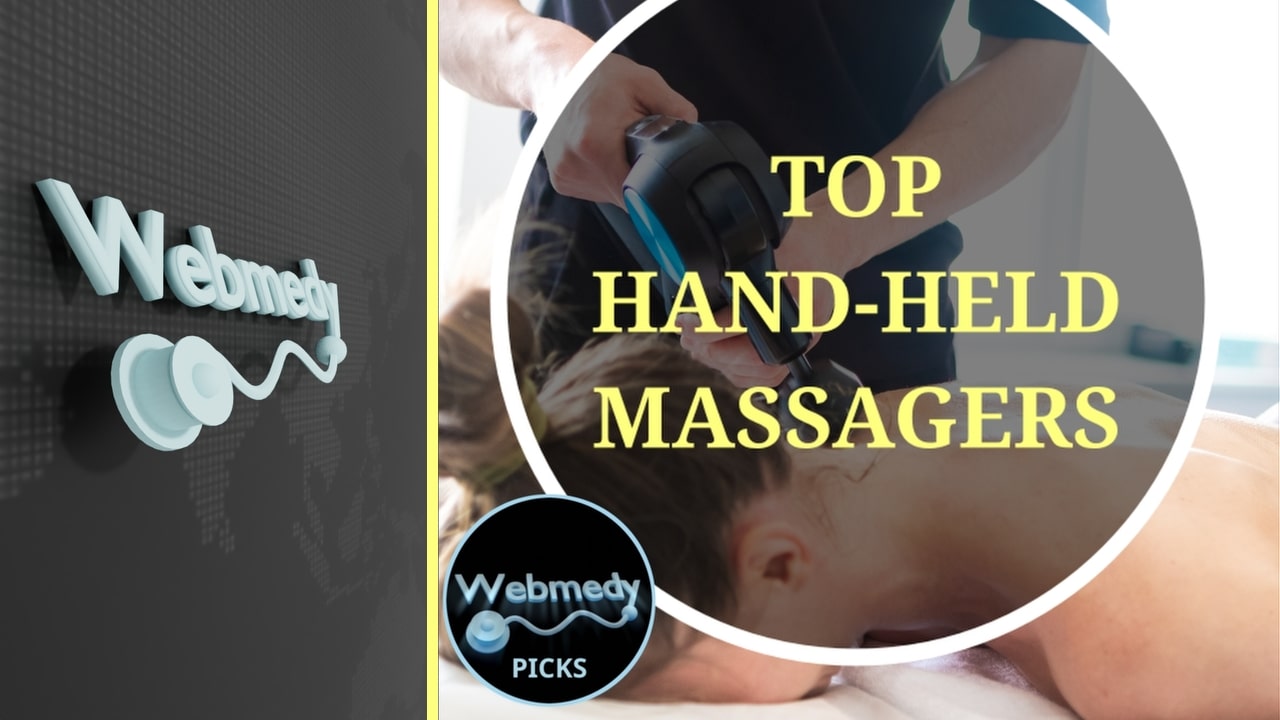Handheld Body Massage Machine 5 Heads Relieve Fatigue Deep Tissue